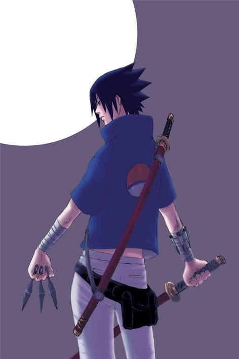 Sasuke Uchiha as sexy genin